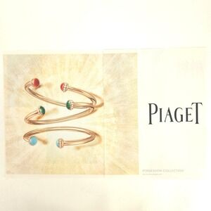 Piaget Possession Collection Jewelry Print Ad Luxury Bracelet Promo 2017 Display